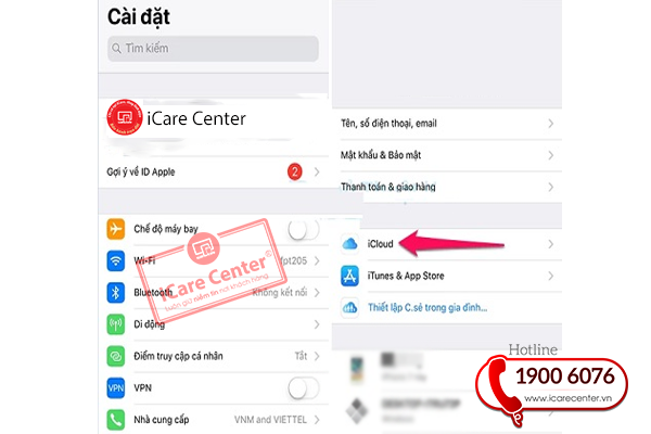 Cách tắt đồng bộ iРhone trên iCloud