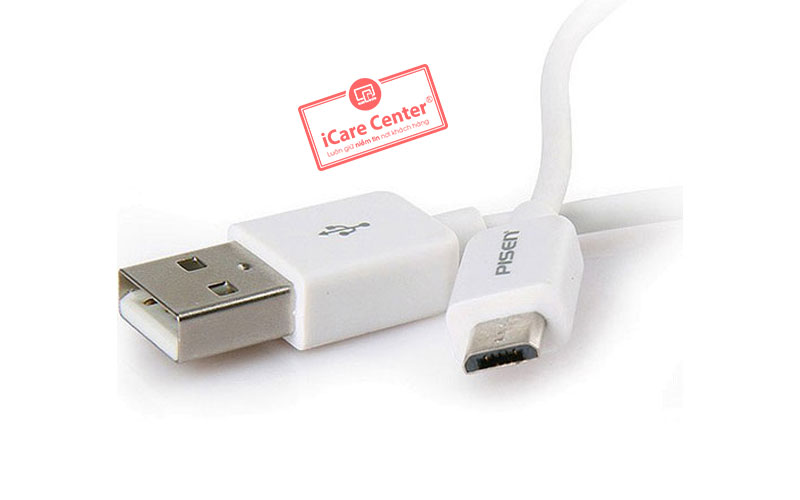 Cáp Pisen Micro USB 2A 800mm - MU01-800
